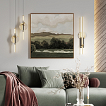 Подвесной светильник с шарообразным плафоном из алебастра и бронзовой декоративной стрекозой Alaris  варинант исполнения - 5 | Loft Concept в Орле