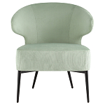 Современное мягкое кресло на металлических ножках Rakush Pistachio варинант исполнения - 2 | Loft Concept в Орле