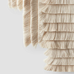 Светло-Бежевое Панно из нитей Palmas Wall Hanging варинант исполнения - 2 | Loft Concept в Орле