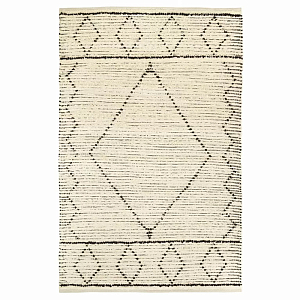 Ковер из переработанного хлопка с с геометрическим узором Eloise Patterns