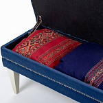 Мягкая банкетка с зоной для хранения Casket Blue варинант исполнения - 4 | Loft Concept в Орле