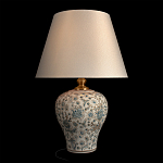 Настольная лампа с цветочной росписью Lamp Flower Painting варинант исполнения - 2 | Loft Concept в Орле