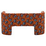 Акцентный Двухместный Диван Leela Оранжевый Орнамент варинант исполнения - 1 | Loft Concept в Орле