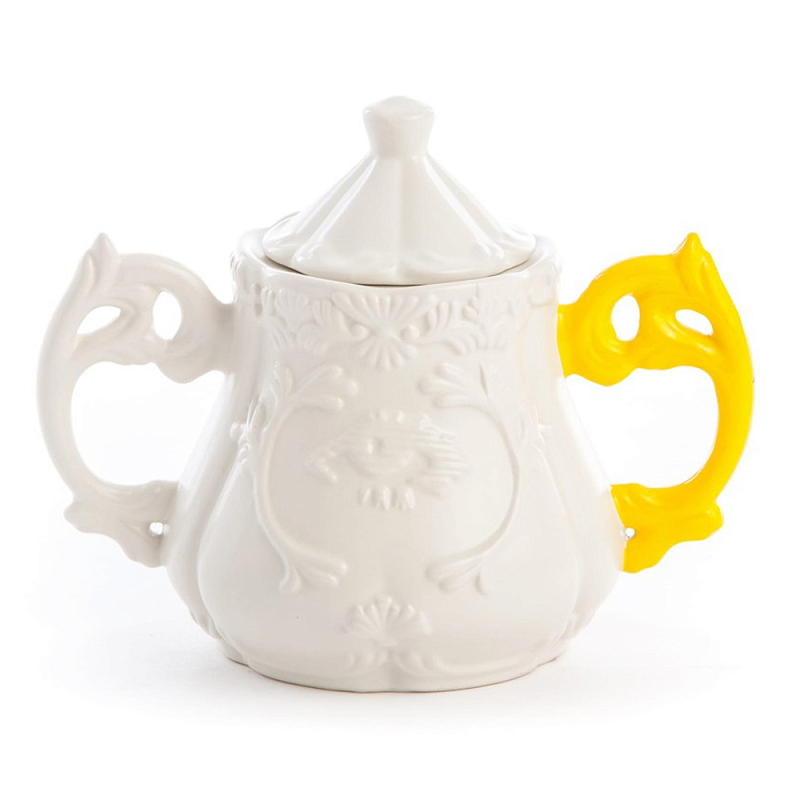 Сахарница Seletti I-Sugar Yellow Белый Желтый в Орле | Loft Concept 