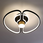 Потолочный светильник черного цвета круглой формы Luke Lampco Tracer Lamp варинант исполнения - 4 | Loft Concept в Орле