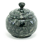 Сахарница из натурального камня Змеевик Stone Sugar Bowls варинант исполнения - 3 | Loft Concept в Орле