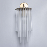 Бра с круглым основанием и длинными прозрачныи стеклянными трубками Nembus варинант исполнения - 3 | Loft Concept в Орле