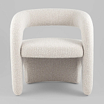 Кресло дизайнерское для лаунж зоны жемчужного цвета Pearl Lounge варинант исполнения - 9 | Loft Concept в Орле