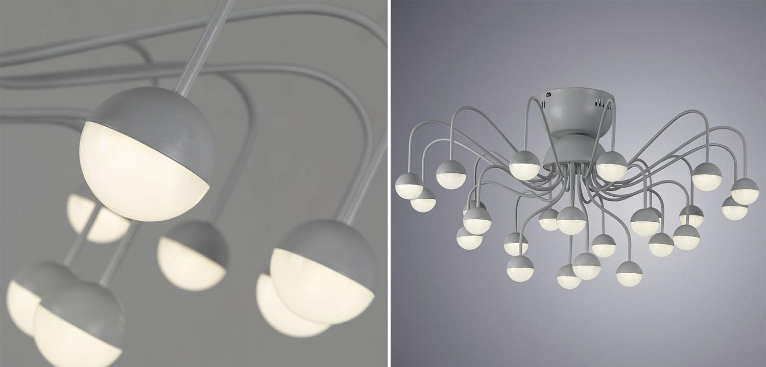 Потолочная люстра Vilelme Chandelier white Потолочная люстра Vilelme Chandelier white - Loft-Concept в Орле
