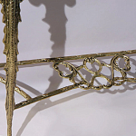 Консоль бронзовая с мраморной столешницей Bronze De Console варинант исполнения - 1 | Loft Concept в Орле