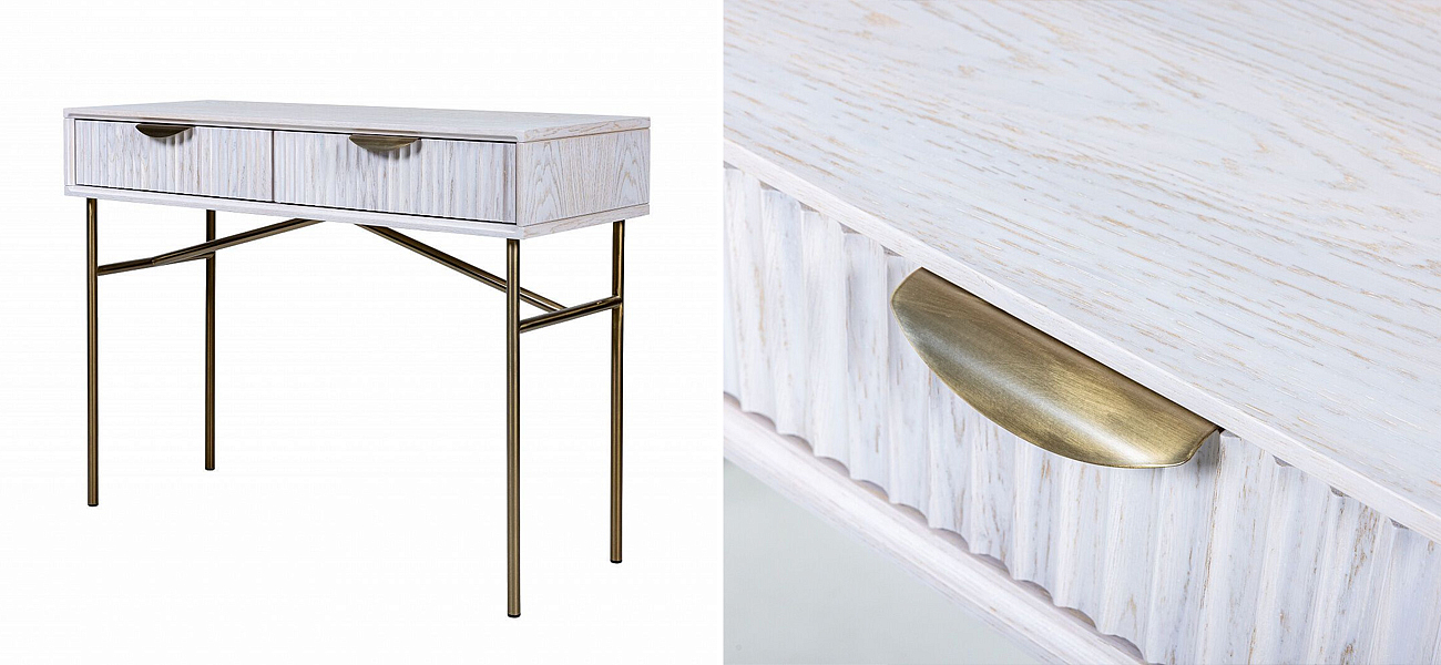 Консоль Antique Order Шпон Беленого дуба Консоль Antique Order Шпон Беленого дуба - Loft-Concept в Орле