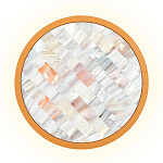 Бра в форме диска с перламутровыми прямоугольниками из морской ракушки Touch of Marine Charm варинант исполнения - 1 | Loft Concept в Орле