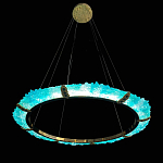 Люстра в форме кольца с цветочным декором Warm Heavenly Light варинант исполнения - 6 | Loft Concept в Орле