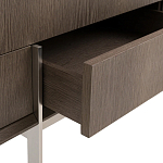 Шкаф из серого дуба Sawada Gray Oak Cabinet варинант исполнения - 4 | Loft Concept в Орле