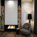 Гипсовая 3D Панель M-38 варинант исполнения - 1 | Loft Concept в Орле