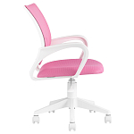 Офисное кресло с основанием из белого пластика Desk chairs Pink варинант исполнения - 3 | Loft Concept в Орле