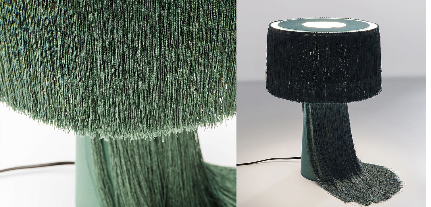 Настольная лампа Green Fringes - Loft-Concept в Орле