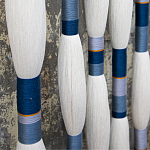 Настенное украшение из нитей Корона с кисточками Crown Wall Hanging варинант исполнения - 2 | Loft Concept в Орле