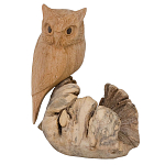 Статуэтка из дерева сова Animals of the World варинант исполнения - 2 | Loft Concept в Орле