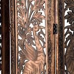 Ширма с  орнаментом ручная резьба Indian Antique Furniture варинант исполнения - 3 | Loft Concept в Орле