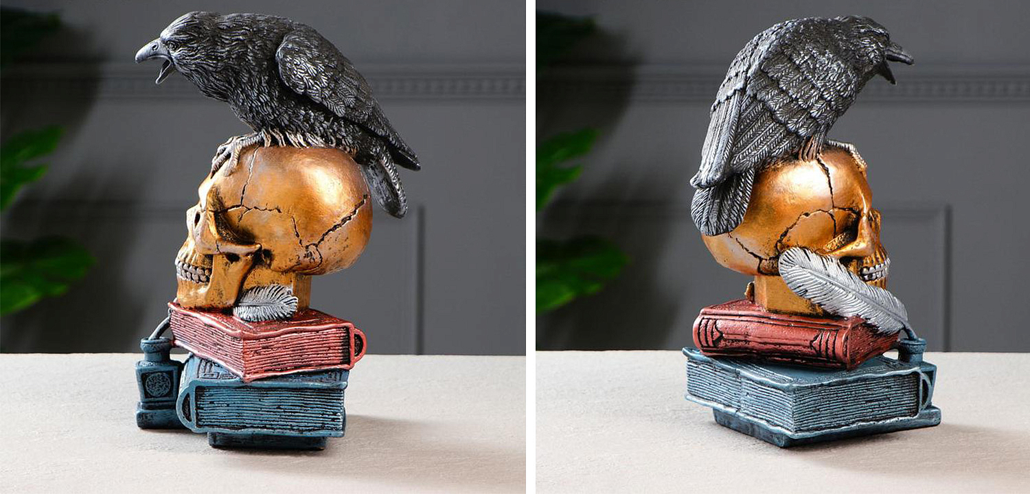Статуэтка Raven and Skull Статуэтка Raven and Skull - Loft-Concept в Орле