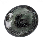 Бра с круглым плафоном из прозрачного стекла с пузырьками воздуха Effervia  варинант исполнения - 7 | Loft Concept в Орле