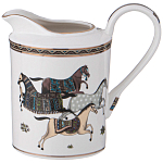 Чайный сервиз из фарфора с изображением лошадей на 6 персон 15 предметов Porcelain Horse Set  варинант исполнения - 4 | Loft Concept в Орле