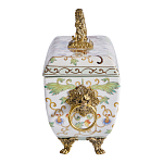 Шкатулка с фигуркой льва на крышке Eden Garden варинант исполнения - 4 | Loft Concept в Орле