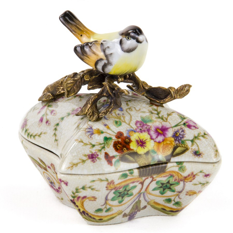 Шкатулка Casket Bird Мульти Бронза Шкатулка Casket Bird Мульти Бронза в Орле | Loft Concept