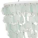 Люстра круглая с каскадом из декоративных элементов Sea Glass варинант исполнения - 2 | Loft Concept в Орле