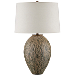 Настольная лампа с текстурным узором Movement of Smooth Lines варинант исполнения - 3 | Loft Concept в Орле