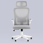 Кресло для компьютерного стола Easement Grey&White варинант исполнения - 2 | Loft Concept в Орле