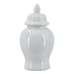 Ваза с крышкой однотонная Высота 31 см Chinoiserie Ceramics варинант исполнения - 12 | Loft Concept в Орле