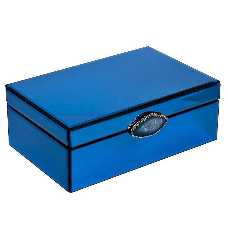 Шкатулка Blue Surprise Parallelepiped Синий Шкатулка Blue Surprise Parallelepiped Синий в Орле | Loft Concept