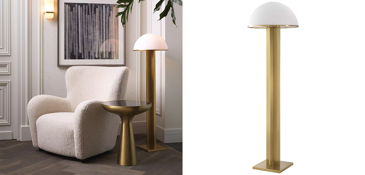 Торшер Eichholtz Floor Lamp Berkley Торшер Eichholtz Floor Lamp Berkley - Loft-Concept в Орле