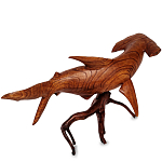 Статуэтка акула-молот деревянная Hammer варинант исполнения - 2 | Loft Concept в Орле