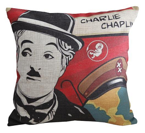 Подушка Чарли Чаплин