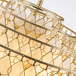 Люстра многоярусная с декором из натуральной морской ракушки Iridescent Light варинант исполнения - 6 | Loft Concept в Орле