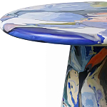 Дизайнерский журнальный стол с цветным орнаментом Unyly варинант исполнения - 3 | Loft Concept в Орле