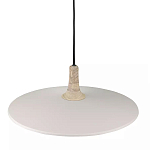 Подвесной светильник круглый в сочетании дерева и металла Space варинант исполнения - 2 | Loft Concept в Орле