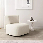 Дизайнерский журнальный стол белый в форме геометрических фигур Cydogic варинант исполнения - 1 | Loft Concept в Орле