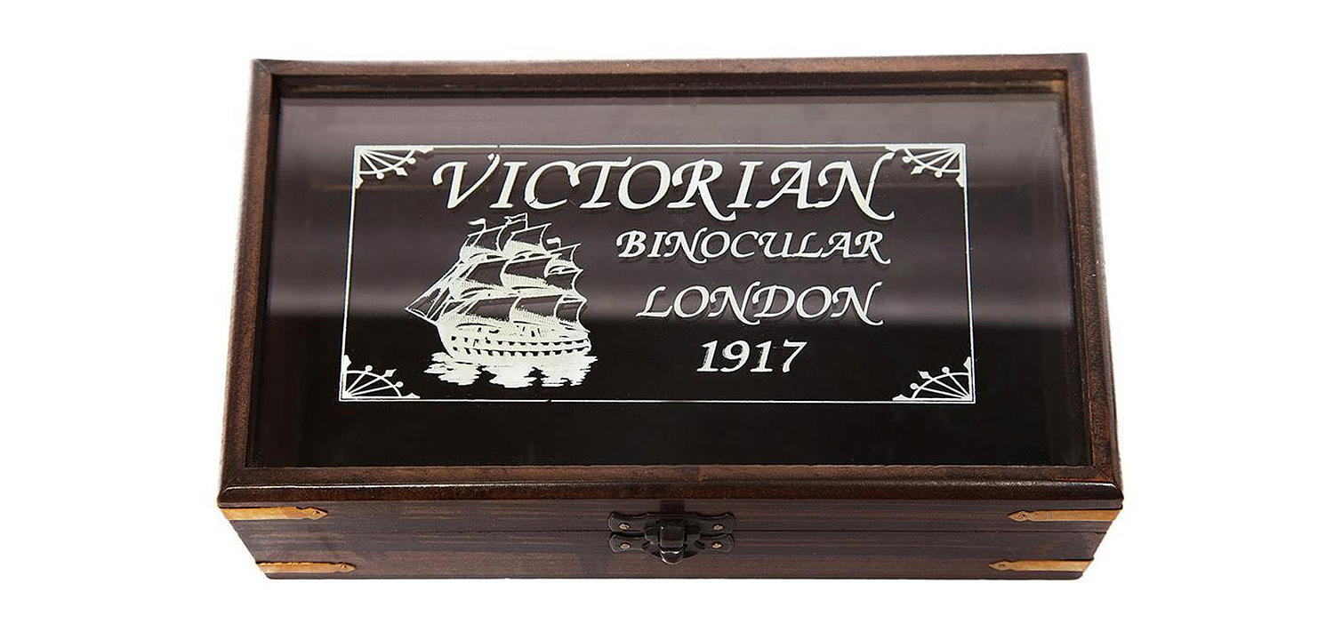 Винтажный бинокль в подарочной коробке Copper Binoculars - Loft-Concept в Орле