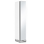 Шкаф-пенал белый с зеркальной дверцей Strict Lines варинант исполнения - 2 | Loft Concept в Орле