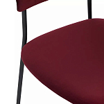 Стул мягкий с бархатистой велюровой спинкой и сиденьем Wine Chair варинант исполнения - 5 | Loft Concept в Орле