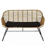 Кушетка плетеная из ротанга Wicker Сouch варинант исполнения - 1 | Loft Concept в Орле