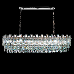 Люстра овальная с хрустальными подвесками Gorgeous Crystal Light варинант исполнения - 5 | Loft Concept в Орле