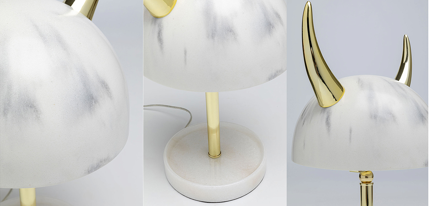 Настольная лампа Marble with Horns - Loft-Concept в Орле