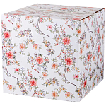 Набор посуды обеденный из фарфора на 6 персон 18 предметов Flower Porcelain Collection варинант исполнения - 3 | Loft Concept в Орле