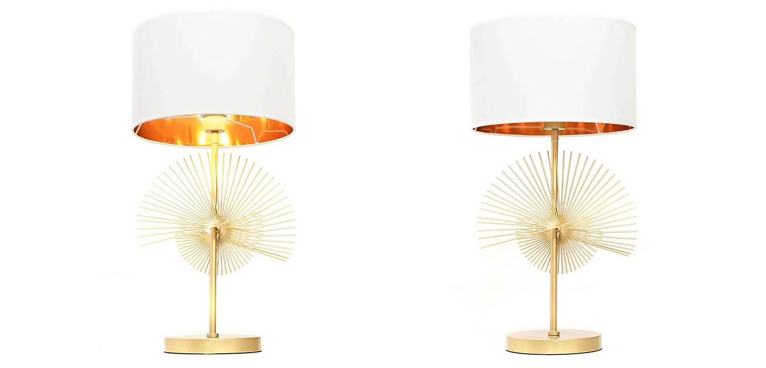 Настольная лампа Genoveva Table lamp white Настольная лампа Genoveva Table lamp white - Loft-Concept в Орле