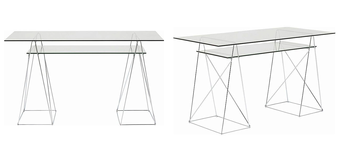 Рабочий стол Transparent Elias Рабочий стол Transparent Elias - Loft-Concept в Орле